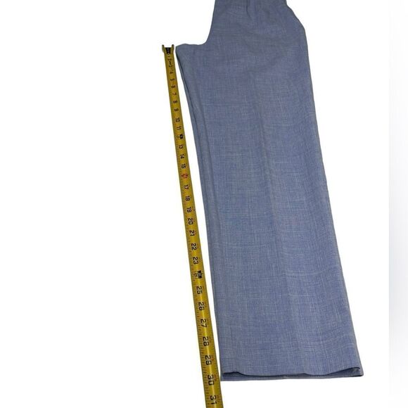 Vintage Sag Harbor Light Blue Suit Set Matching Blazer High Waisted Pants Suit - Picture 15 of 15